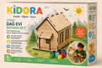 KIDORA Ahşap Boyama & Maket Aktivite Seti