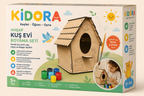 KIDORA Ahşap Boyama & Maket Aktivite Seti