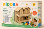KIDORA Ahşap Boyama & Maket Aktivite Seti