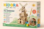 KIDORA Ahşap Boyama & Maket Aktivite Seti